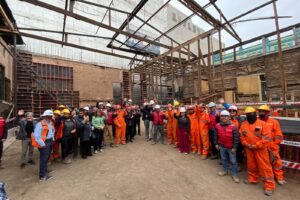 COMUNIDAD CONOCIÓ OBRAS DE INICIO DE RESTAURACIÓN DE TEATRO PEDRO DE LA BARRA