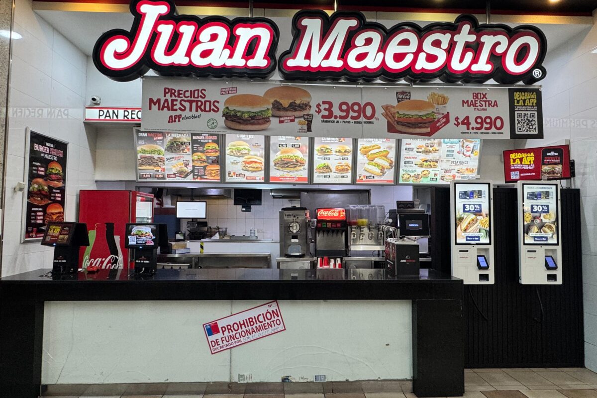 SALUD CLAUSURA CONOCIDO LOCAL DE COMIDA RÁPIDA