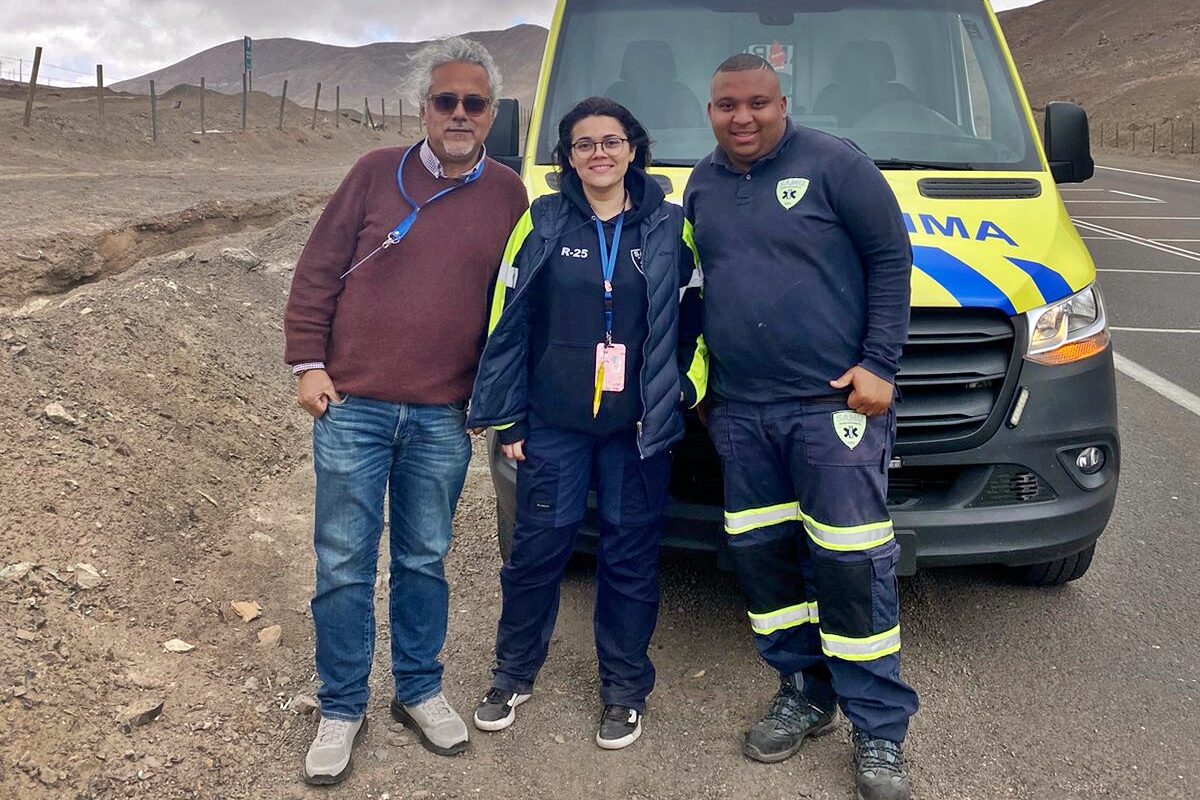 SSA IMPLEMENTA INTERNET SATELITAL EN AMBULANCIA DEL SAMU